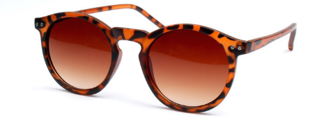 Brown leopard sunglasses